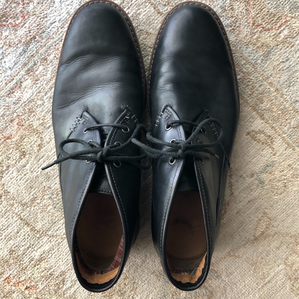 Clarks Brand Genuine Leather Lace-up Boots